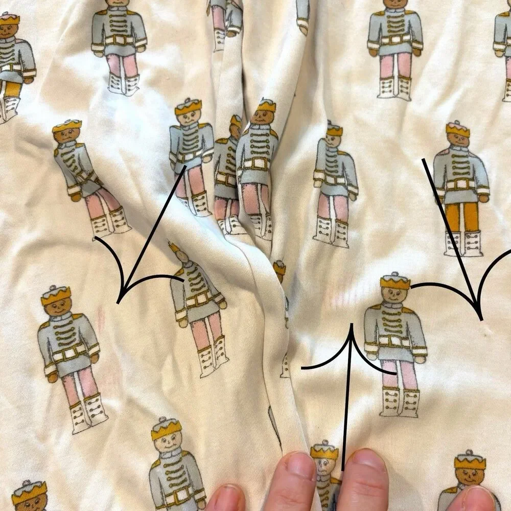 The Beaufort Bonnet Company Nutcracker Pajama Pants Kids 10 Pima Cotton Play